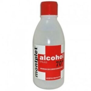 ALCOHOL  70º 250 ML 1U MONTPLET