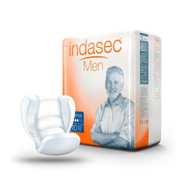 COMPRESA INCONTINENCIA INDASEC MEN BOLSA 10 UND