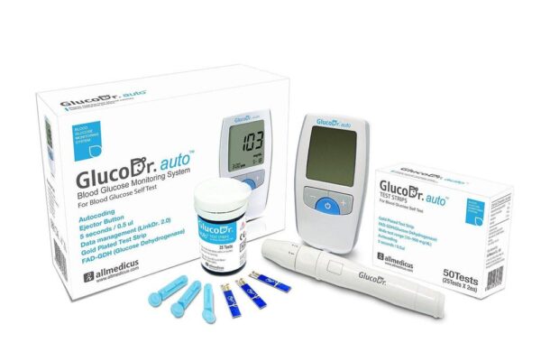 KIT GLUCÓMETRO AGM-4000 GLUCODR  AUTO ES