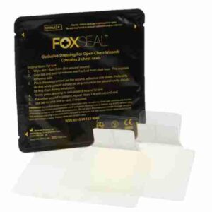 PARCHE TORÁCICO FOX SEAL SIN VALVULA  PACK 2 UDS