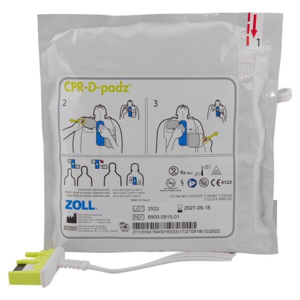 ELECTRODOS ZOLL AED PLUS CPR-D PADZ